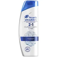 Szampony do włosów - Head&Shoulders Classic Clean 2in1 Przeciwłupieżowy Szampon do Mycia Włosów 400ML - miniaturka - grafika 1
