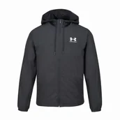 Kurtki męskie - Kurtka męska Under Armour Rival Wvn Windbreaker Rozmiar: XXL / Kolor: czarny - miniaturka - grafika 1