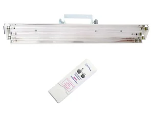 NBV-2x30N RC lampa bakteriobójcza bezpośredniego działania 2x30W ścienna z pilotem - Urządzenia medyczne - miniaturka - grafika 1
