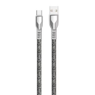 Dudao Dudao kabel USB - USB Typ C 5 A 1 m szary (L3PROT gray) L3PROT gray - Kable USB - miniaturka - grafika 1