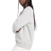 Bluzy sportowe damskie - Bluza damska New Balance WT43526AG - szara - miniaturka - grafika 1