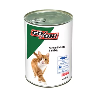 Karma mokra dla kotów 415 g z rybą GO/ON! - Mokra karma dla kotów - miniaturka - grafika 1