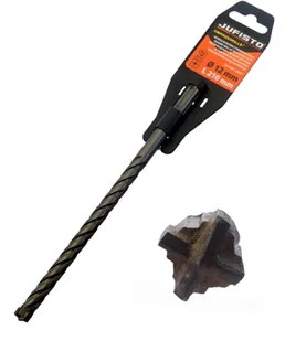 Wiertło do betonu z podwójną spiralą SDS-plus 10,0 x 160 mm Jufisto - Wiertła - miniaturka - grafika 1