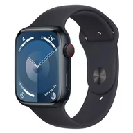 Smartwatch - Apple Watch Series 9 GPS + Cellular 45mm Aluminium Sport S/M Czarny - miniaturka - grafika 1