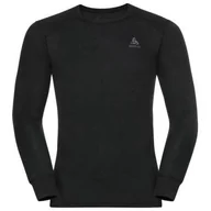 Pozostała odzież narciarska - Koszulka męska Odlo BL TOP crew neck l/s ACTIVE WARM ECO ODLO XL - miniaturka - grafika 1