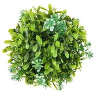 Sztuczne kwiaty - Dekoracja Roślinna Kula 13cm Kwiatki Biel - miniaturka - grafika 1