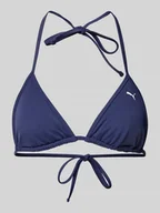 Stroje kąpielowe - Top bikini z nadrukiem z logo - miniaturka - grafika 1