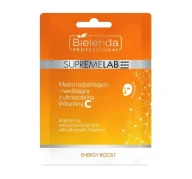 Maseczki do twarzy - Bielenda Professional Supremelab Energy Boost Maska rozjaśniająco-nawilżająca z ultrastabilną witami - miniaturka - grafika 1