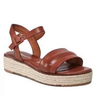 Espadryle damskie - Tamaris Espadryle 1-28250-28 Cognac 305 - grafika 1