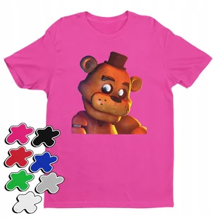 Koszulka T-Shirt Dziecięca Z Nadrukiem Five Nigts At Freddy -L 146-152 - Koszulki męskie - miniaturka - grafika 1