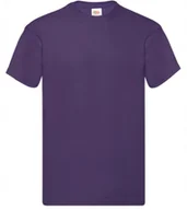 Koszulki męskie - T-shirt Koszulka Męska Bawełna 100% Fruit Loom OriginalT 610820 Fiolet XXXL - miniaturka - grafika 1