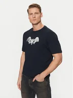Koszulki męskie - BOSS T-Shirt Spiderbat 50534924 Granatowy Regular Fit - miniaturka - grafika 1
