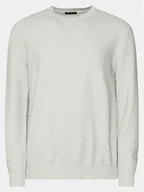 Swetry męskie - Sisley Sweter 1098S1033 Szary Regular Fit - miniaturka - grafika 1