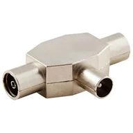 Złącza, przejściówki, adaptery - SAVIO Elmak Elmak LB0078 Rozdzielacz antenowy IEC 9.5mm + EKSPRESOWA LB0078 (SAVIO LB0078) - miniaturka - grafika 1
