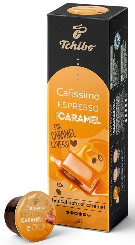Kapsułki Caffissimo Espresso Caramel 10 Cupx8