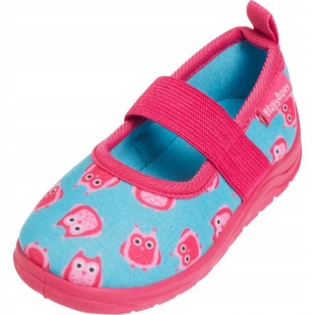 PLAYSHOES KAPCIE DZIECIĘCE WSUWANE SOWY 18/19 2YUO