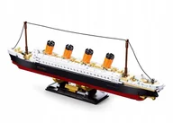 Klocki - KLOCKI KONSTRUKCYJNE TITANIC STATEK FIGURKI 481 KLOCKÓW DO UŁOŻENIA - miniaturka - grafika 1
