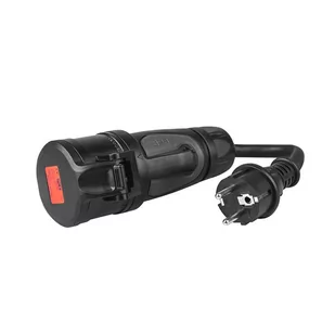 Green Cell - Przejściówka Schuko 230V do Adapter Siłowy Czerwony CEE 16A 400V 5P - Kostki, złączki, wtyczki - miniaturka - grafika 1