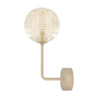 Lampy ścienne - Elegancki kinkiet ścienny z jednym kloszem K-5715 z serii JUKON - miniaturka - grafika 1