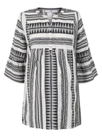 Bluzki damskie - Damska tunika ciążowa czarna Bellybutton Maternity, r.40 - miniaturka - grafika 1