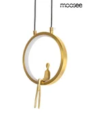 Lampy sufitowe - Lampa wisząca MOOSEE BOY CIRCLE złota - miniaturka - grafika 1