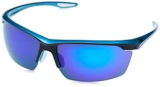 Okulary przeciwsłoneczne - Trespass unisex za okulary przeciwsłoneczne z niebieskimi lustro szkłami, niebieski, jeden rozmiar UAACEYJ30006_BLUP006 - grafika 1