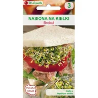 Nasiona i cebule - Nasiona na kiełki - brokuł W.Legutko - miniaturka - grafika 1