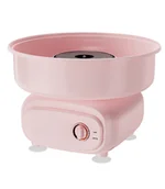 Akcesoria i części AGD - Maszyna Do Waty Cukrowej Rózowa Elektryczna Domowa + Zestaw - miniaturka - grafika 1