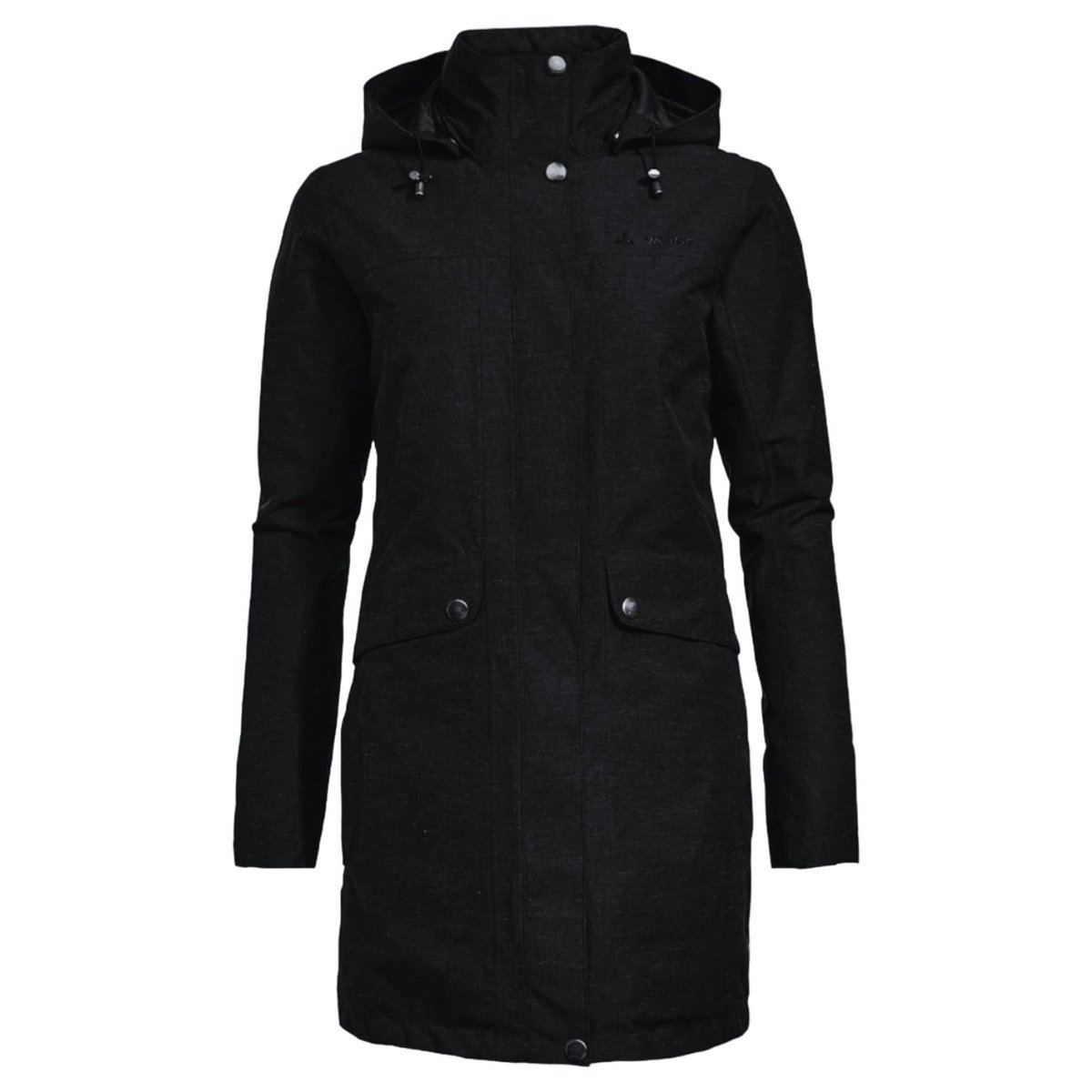 Płaszcz Damski Vaude Limford Primaloft Zimowa Parka Czarna-L