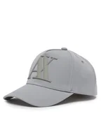Czapki i chusty sportowe męskie - Armani Exchange Czapka z daszkiem 954079 CC518 U8051 Szary - miniaturka - grafika 1