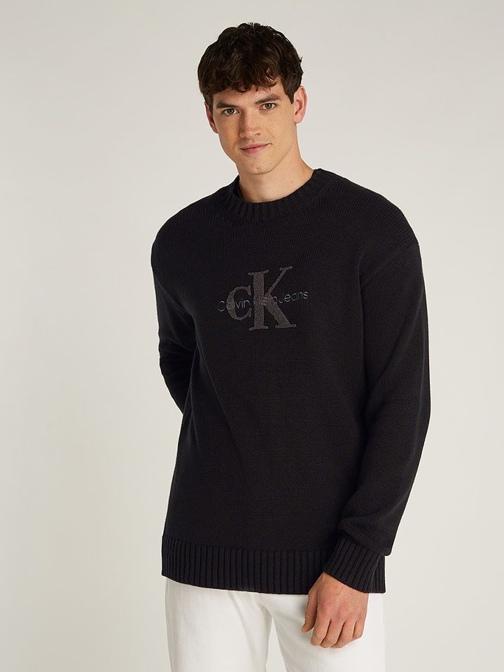 Calvin Klein Sweter w kolorze czarnym
