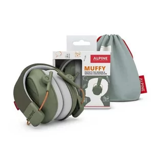 ALPINE Alpine Muffy Green v2 ochronniki słuchu dla dzieci - Akcesoria BHP - miniaturka - grafika 1