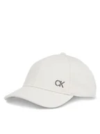 Czapki męskie - Calvin Klein Czapka z daszkiem Bombed Metal K50K512349 Écru - miniaturka - grafika 1