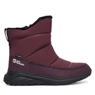 Śniegowce damskie - Śniegowce Jack Wolfskin Dromoventure Texapore Boot 4059881 Bordowy - miniaturka - grafika 1