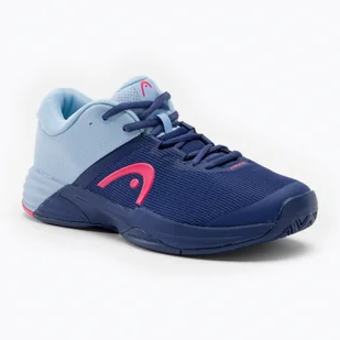 Buty do tenisa damskie HEAD Revolt Evo 2.0 dark blue/azalea - Buty sportowe damskie - miniaturka - grafika 1
