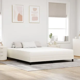 Materace vidaXL Kremowy Pianka Memory 180 x 200 cm - Materace - miniaturka - grafika 1