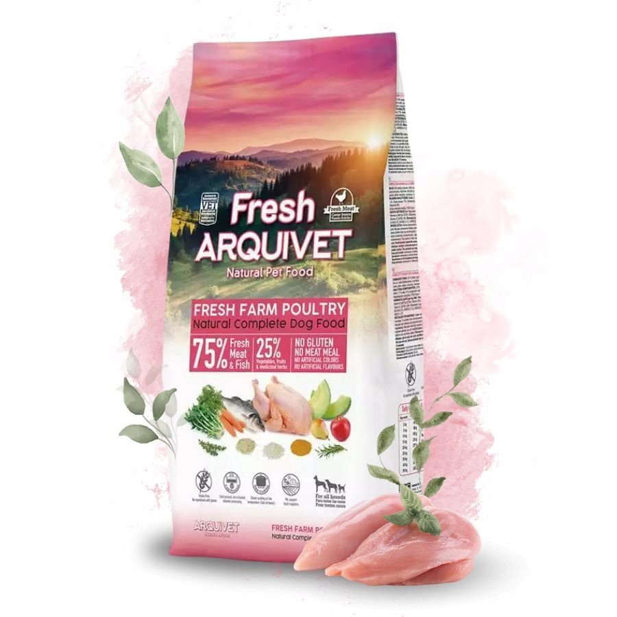 Arquivet Fresh Kurczak i ryba oceaniczna pies 10kg