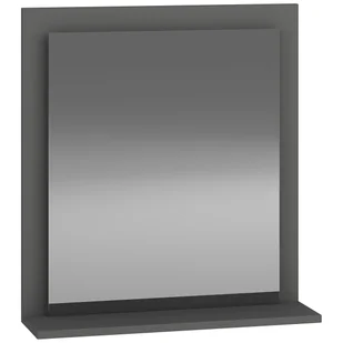 NABBI Lustro ścienne Baleta Z60 - antracyt - Lustra - miniaturka - grafika 1