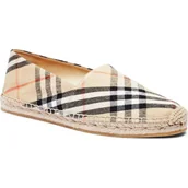 Espadryle męskie - Burberry Espadryle Check Mews | z dodatkiem skóry - miniaturka - grafika 1