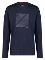 Koszulki sportowe męskie - CMP Koszulka funkcyjna w kolorze granatowym - miniaturka - grafika 1