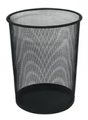 Kosze na śmieci - FENIKS Q-CONNECT Q-CONNECT metalowy z siatki czarny 19l KO.245.260/4 - miniaturka - grafika 1