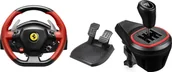 Kontrolery gier na PC - Kierownica Thrustmaster F458 Spider 4460105 + Lewarek TH8S 4060256 - miniaturka - grafika 1