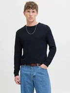 Swetry męskie - Jack & Jones Sweter w kolorze granatowym - miniaturka - grafika 1