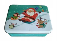 Zabawy w naśladowanie dorosłych - Pudełko metalowe świąteczne 14 x 10 x 5,5 cm 2 - miniaturka - grafika 1
