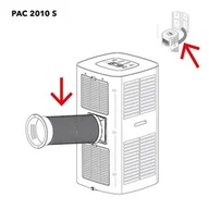 Akcesoria do wentylacji i klimatyzacji - Trotec PAC 2010 S wąż powietrza odprowadzanego - miniaturka - grafika 1