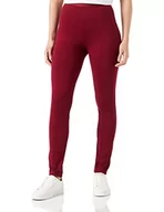 Legginsy - Tommy Hilfiger Audrey Skinny Dzianina Legginsy Spodnie damskie, Czerwony (różowy), 44W - miniaturka - grafika 1
