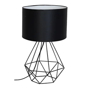 Loftowa czarna lampka nocna - K382 N3-S22 - Lampy stojące - miniaturka - grafika 1