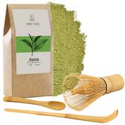 Yerba Mate - Zestaw Tradycyjna Matcha 100g + Chasen + Chashaku - miniaturka - grafika 1