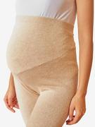 Spodnie ciążowe - vertbaudet Spodnie ciążowe w kolorze beżowym - miniaturka - grafika 1