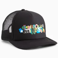 Czapki i chusty sportowe męskie - Czapka Puma Basketball Trucker Cap 024914-01 czarny unisex - miniaturka - grafika 1